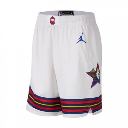Uomo All-Star 2025 Pantaloncini Jordan Bianco Swingman